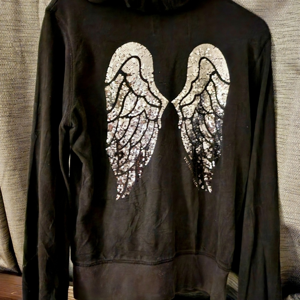 VS Bling Wings Hooded Jacket🩷